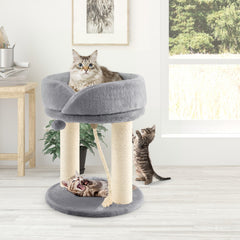 Cat Climbing Tree with Plush Perchs and Scratching Post