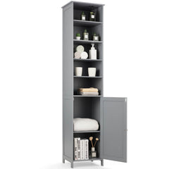 72 Inche Tall Freestanding Bathroom Storage Cabinet