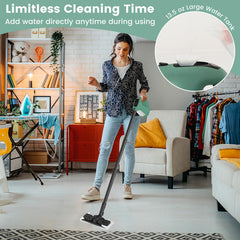 1400W Handheld Steam Cleaner with 14-Piece Accessory Kit and Child Lock