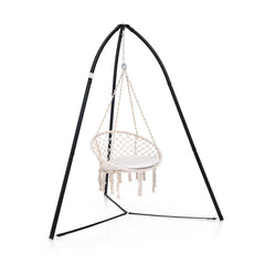 Heavy Duty Metal Hanging Chair Stand with Hanging Chain