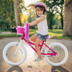 Kids Bicycle 18 Inch with Training Wheels for 6-8 Years Old