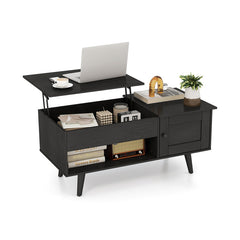 Lift Top Coffee Table with Storage and Hidden Compartment