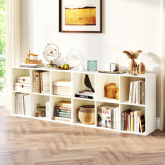 Modern 6-Cube Bookcase with Anti-tipping Kits for Bedroom Living Room