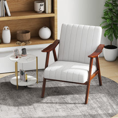 Modern Accent Chair Leisure Armchair with Felt Pads for Living Room