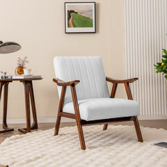 Modern Accent Chair Leisure Armchair with Felt Pads for Living Room