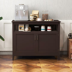 Modern Practical Wooden Kitchen Lockers with Large Storage Space