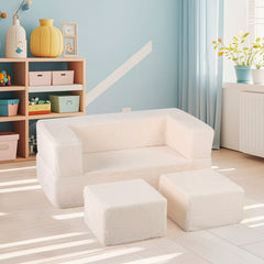 Modular Kids Sofa Couch Convertible Foam Armchair for Children