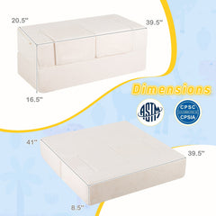 Modular Kids Sofa Couch Convertible Foam Armchair for Children