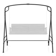 Outdoor Metal Swing Frame with Extra Side Bars