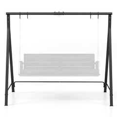 Patio Metal Swing Stand with A-Shaped Structure