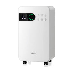 32 Pints Dehumidifier for Home Basement with Sleep Mode and 24H Timer