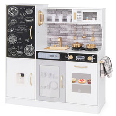 Pretend Play Kitchen with Utensils for Kids Aged 3+