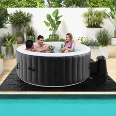 70/80 Inches Round SPA Pool Hottub with 110/130 Air Jets Electric Heater Pump