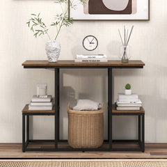 Rustic TV Console Table for 50 Inches TVs