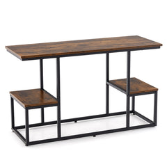 Rustic TV Console Table for 50 Inches TVs