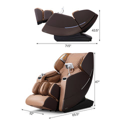 Enjoyment 30-2024 SL Track 3D Full Body Massage Chair Zero Gravity Electric Shiatsu Massage Recliner with Airbags
