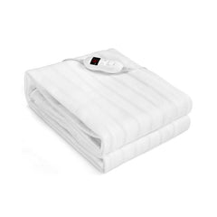 Electric Heated Mattress Pad with Adjustable Temperatures 10 H Timer