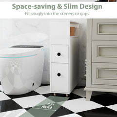 Single Bathroom Vanity with 2 Drawers and 1 Door