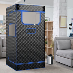 Full-Body Personal Sauna Tent with 1000W 3L Steam Generator for Home Spa Relaxation