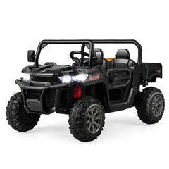 2-Seater Kids Ride On Dump Truck with Dump Bed and Shovel