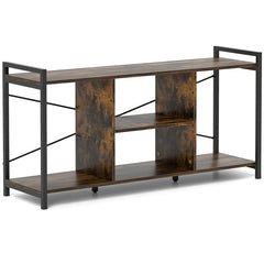 TV Stand for 55 Inch TVs Industrial Entertainment Center