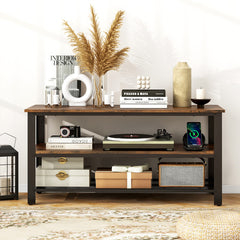 TV Stand with Power Outlets for TVs up to 50 Inch