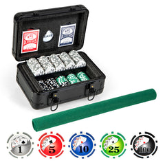 Texas Holdem Poker Chip Set with 300 Pieces Chips