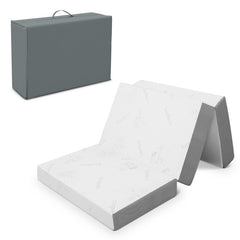 4 Inch Tri-fold Cool Gel Memory Foam Mattress