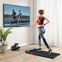 2.5HP Under Desk Treadmill with Remote Control and LED Display