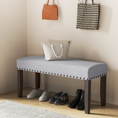 42.5 Inch Upholstered Entryway Bench End of Bed Bench