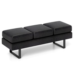 Waiting Room Bench Seating Long Bench with Metal Frame Leg