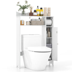 Over the Toilet Storage Cabinet with Toilet Paper Holder