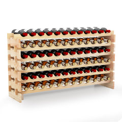Wooden Bottle Rack Wine Holder for Bottles