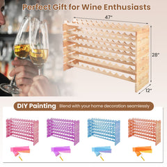 Wooden Bottle Rack Wine Holder for Bottles