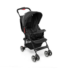 Toddler Travel Stroller for Airplane with Canopy and Adjustable Backrest