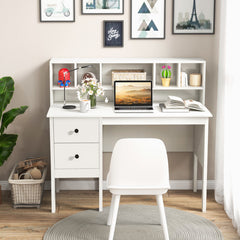 48 Inch Home Office Computer Desk with Type-C Power Outlets