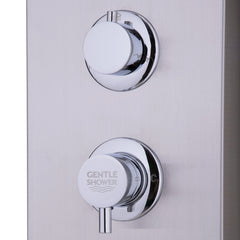 47 Inch Stainless Shower Panel with Massage Jets Hand Shower