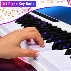 61-Key Portable Digital Stage Piano with Carrying Bag