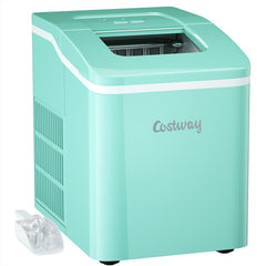 26lbs/24h Portable Countertop Ice Maker Machine with Scoop