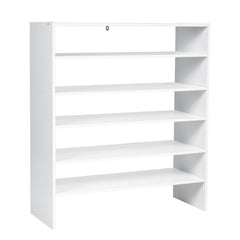 3-in-1 Wood Shoe Rack Ideal for Entryway and Hallway