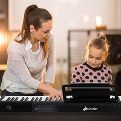 88-Key Portable Electric Lighted Keyboard Piano