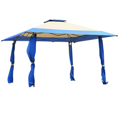 13 x 13 Feet Pop Up Gazebo Tent with Carry Bag for Patio Garden