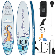Inflatable Stand Up Paddle Board Surfboard with Aluminum Paddle Pump