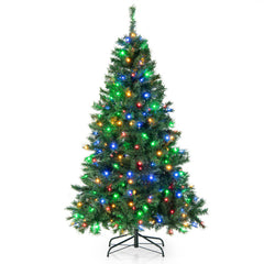 6 Feet Christmas Tree Pre-Lit, 3-Minute Quick Shape