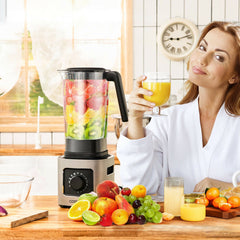 1500W 5-Speed Countertop Blender with 5 Presets and 68oz Tritan Jar