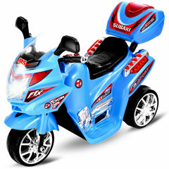 6 V 3 Wheels Kids Ride on Motorcycle with Lights and Music