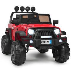 12V Kids Ride On Car with Remote Control and Double Magnetic Door