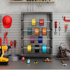 Wire Spool Rack with 4 Rods for Electrical Industrial and Retail Use
