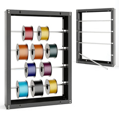 Wire Spool Rack with 4 Rods for Electrical Industrial and Retail Use