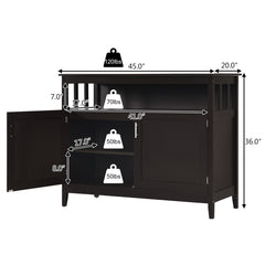 Modern Practical Wooden Kitchen Lockers with Large Storage Space